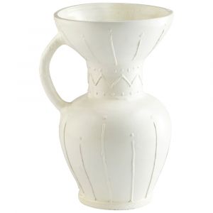 Cyan Design - Ravine Vase in White - Large - 10674