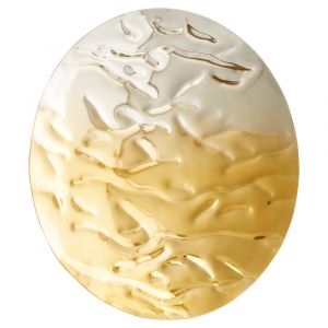 Cyan Design - Ripple Wall Decor in Silver and Gold - Small - 11316