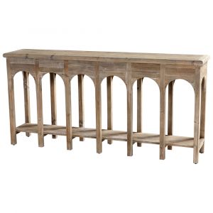 Cyan Design - Sardinia Console Table in Weathered Pine - 10504