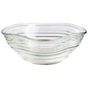 Cyan Design - Wavelet Bowl in Clear - Large - 10022 - CLOSEOUT
