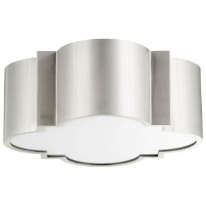 Cyan Design - Wyatt Ceiling Mount 2-Light in Satin Nickel - Small - 10061