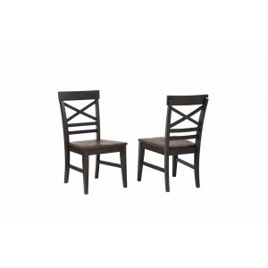ECI Furniture - Ashford X Back Side Chair - (Set of 2) - 1859-23-S3
