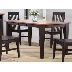 ECI Furniture - Choices Leg Table in Black Oak - 0733-50-T