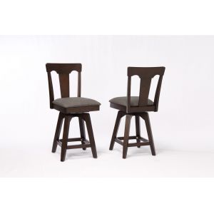 ECI Furniture - Choices Panel Back Bar Stool w/ padded seat - (Set of 2) - 0739-50-BS1