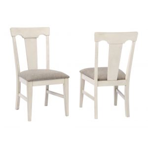 ECI Furniture - Choices Panel Back with Upholstered Seat - Side Chair (Set of 2) - 0739-20-S1