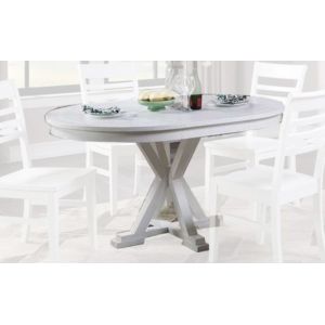 ECI Furniture - Complete Bianca Single Pedestal Dining Table - 1060-01-RT_RP