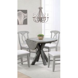 ECI Furniture - Complete Graystone Drop Leaf Table - 0590-70-DLB_DLT