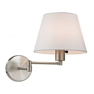 ELK Lighting - Avenal 1 Light Swingarm Sconce In Brushed Nickel - 17153/1