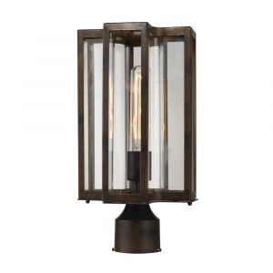 ELK Lighting - Bianca 1 Light Outdoor Post Lantern In Hazelnut Bronze - 45148/1