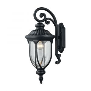 ELK Lighting - Derry Hill 1 Light Outdoor Wall Sconce In Matte Black - 87101/1