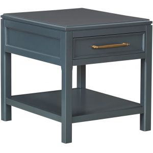 Emery Park - Alexander End Table in Midnight Finish - I3014-9140