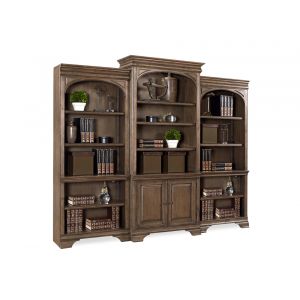 Emery Park - Arcadia Bookcase Wall with 84