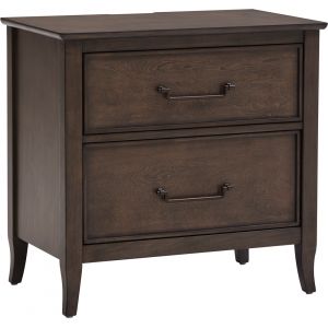 Emery Park - Blakely 2 Drawer Nightstand in Sable Brown Finish - I540-450