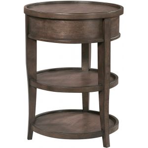 Emery Park - Blakely Round Chairside Table in Sable Brown Finish - I540-9130