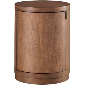 Emery Park - Caden Round Chairside Table in Spiced Caramel Finish - I3224-9130