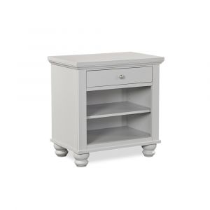 Emery Park - Cambridge 1 Drawer Nightstand in Light Gray Paint Finish - ICB-451-GRY