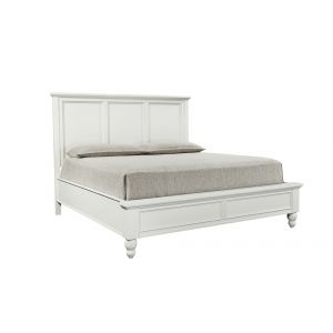 Emery Park - Cambridge Cal King Panel Bed in White Finish