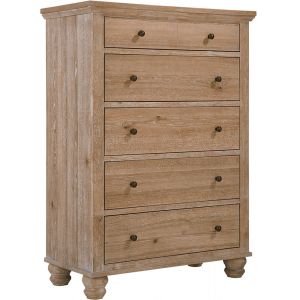 Emery Park - Cambridge Chest in Modern Khaki Finish - ICB-456-KHK-5