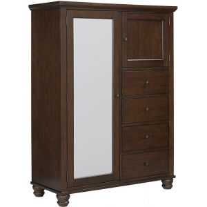 Emery Park - Cambridge Chiffarobe in Classic Cherry Finish - ICB-459-CLC-1