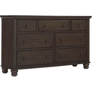 Emery Park - Cambridge Double Dresser in Cracked Pepper Finish - ICB-454-PPR-5