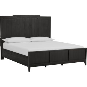 Emery Park - Camden Cal King Non Storage Panel Bed in Domino Finish