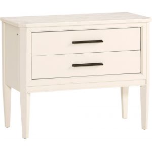 Emery Park - Camden White Liv360 Nightstand in Domino Finish - I631-449