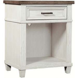 Emery Park - Caraway 1 Drawer NS in Aged Ivory Finish - I248-451N-2