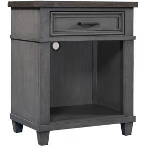 Emery Park - Caraway 1 Drawer NS in Aged Slate Finish - I248-451N-SLT-2