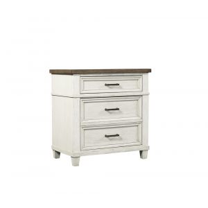 Emery Park - Caraway 2 Drawer NS in Aged Ivory Finish - I248-450-1