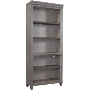 Emery Park - Caraway Open Bookcase in Aged Slate Finish - I248-333-SLT-1