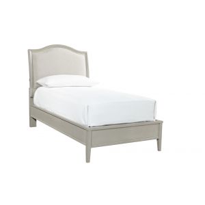 Emery Park - Charlotte Twin Upholstered Bed in Shale Finish