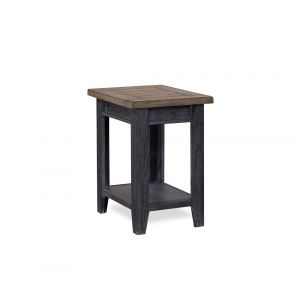 Emery Park - Eastport Chairside Table in Drifted Black Finish - WME913-DBK