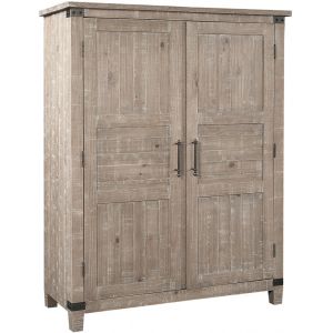 Emery Park - Foundry Door Chest in Weathered Stone Finish - I349-457-WST