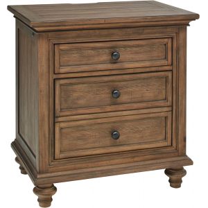 Emery Park - Hensley Liv360 Nightstand in Honey Finish - I3002-450