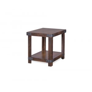 Emery Park - Industrial End Table in Tobacco Finish - DN914-TOB