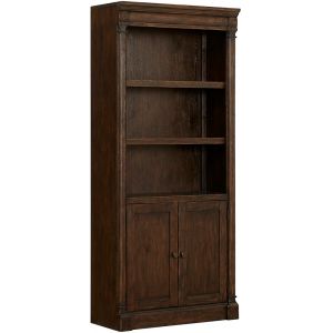 Emery Park - Jackson Door Bookcase in Turkish Coffee Finish - I3184-332