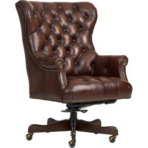 Emery Park - Jefferson Exec Chairin Burnished Umber Finish - A15-3680