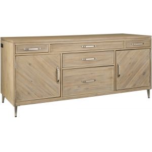 Emery Park - Maddox Credenza Desk in Biscotti Finish - I644-316