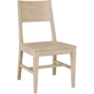 Emery Park - Maddox Dining Side Chair w/ Wood Seat in Biscotti Finish (Set of 2) - I644-6640S