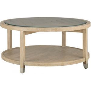 Emery Park - Maddox Round Cocktail Table in Biscotti Finish - I644-9101