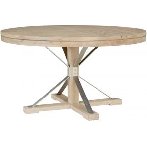 Emery Park - Maddox Round Dining Table in Biscotti Finish - I644-6000