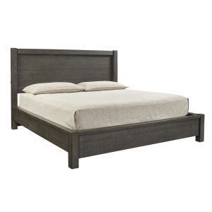 Emery Park - Mill Creek Cal King Panel Bed in Carob Finish