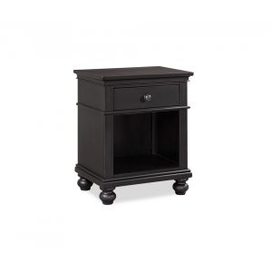Emery Park - Oxford 1 Drawer NS in Rubbed Black Finish - I07-451N-BLK