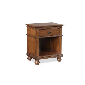 Emery Park - Oxford 1 Drawer NS in Whiskey Brown Finish - I07-451N-WBR