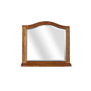 Emery Park - Oxford Arched Mirror in Whiskey Brown Finish - I07-463-WBR