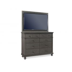 Emery Park - Oxford Chesser with TV Frame in Peppercorn Finish