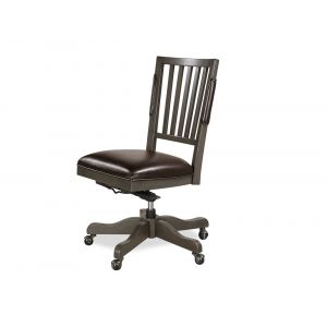 Emery Park - Oxford Office Chair in Peppercorn Finish - I07-366-PEP