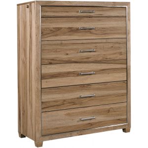 Emery Park - Paxton 6 Drawer Chest in Fawn Finish - I262-456