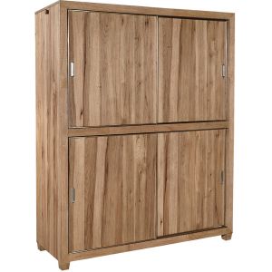 Emery Park - Paxton Sliding Door Strg Chest in Fawn Finish - I262-488