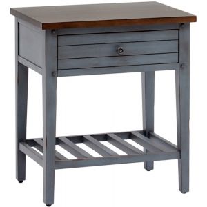 Emery Park - Pinebrook 1 Drawer Nightstand in Denim Finish - I629-451-DEN